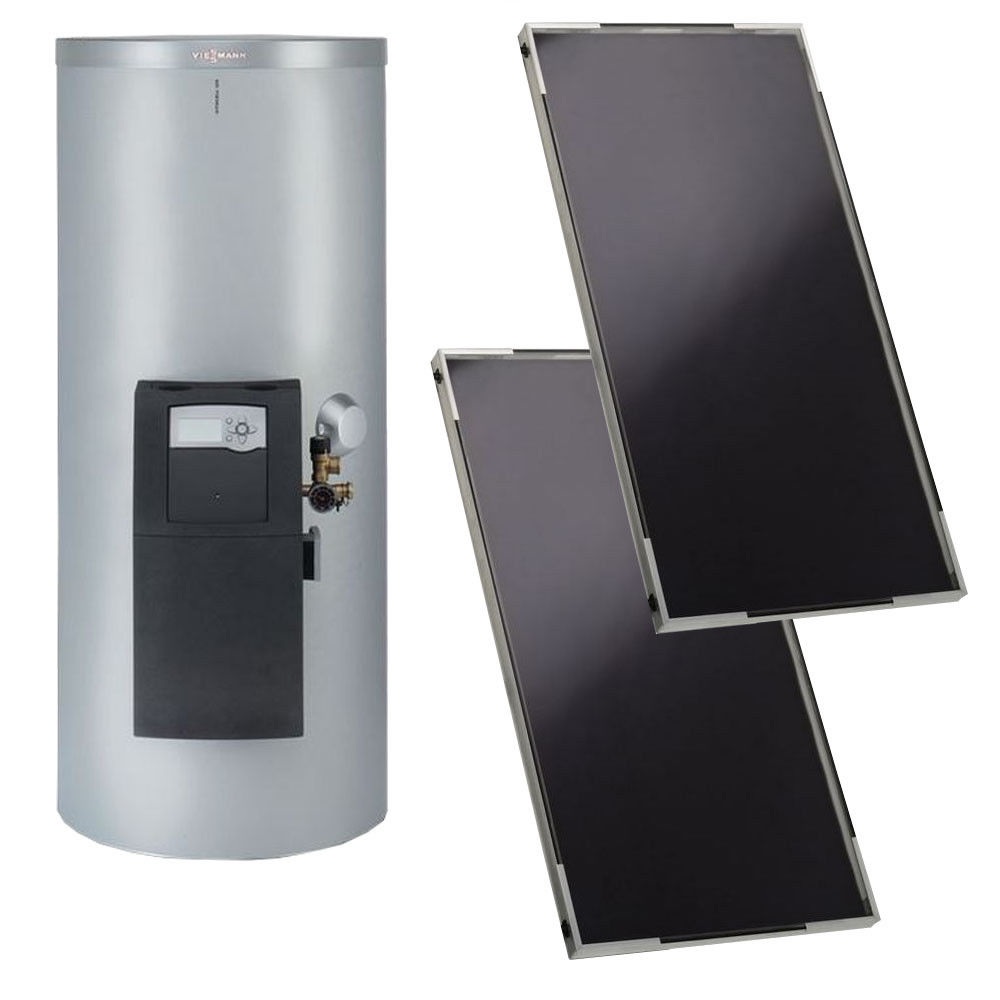 VITOSOL 141-FM Пакетное предложение на базе плоских солнечных коллекторов для приготовления горячей воды